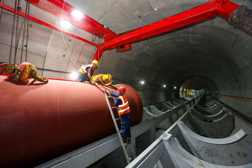 污水过江管道安装工程加速推进